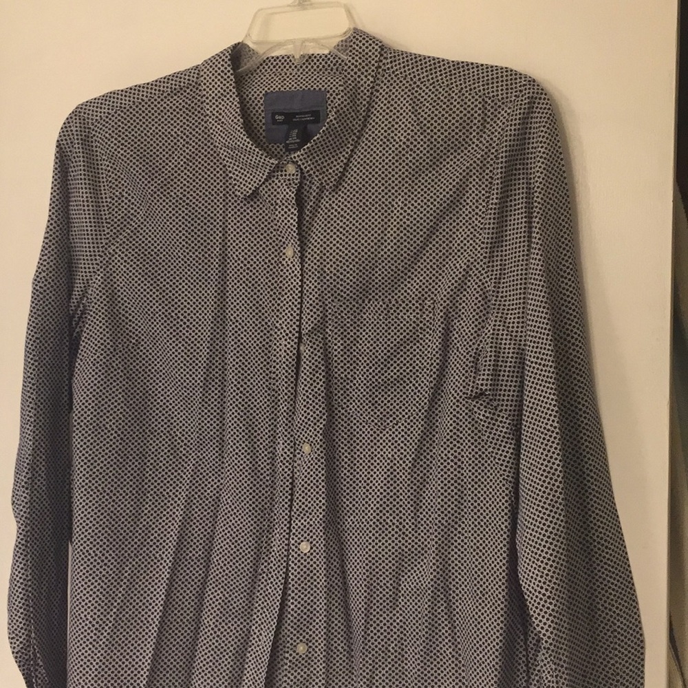 Gap button front blouse